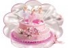 Figurka na tort Barbie BALETNICA żółta